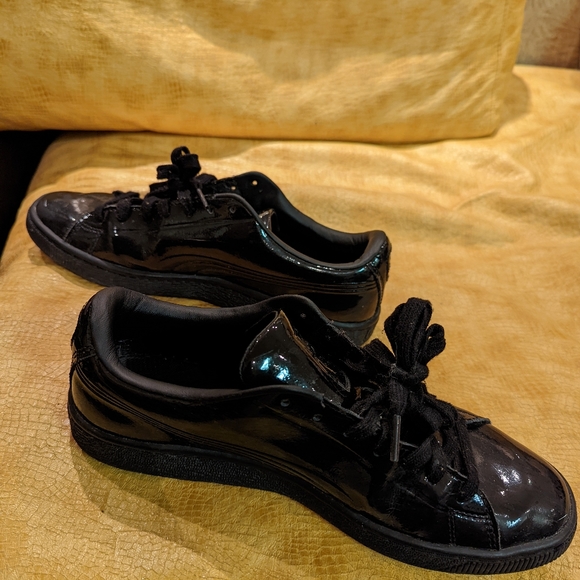 Puma Clyde wraith pack black gloss - men size 8.5 - Picture 7 of 9